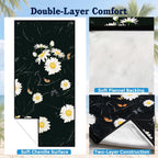 TESFEEL Chenille Car Seat Cover Towel 2-Pack