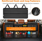 Rhino Valley Car Trunk Organizer Backseat Hanging Storage