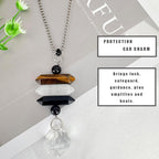 Crystal Rear View Mirror Hanging Car Charm