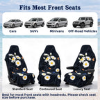 TESFEEL Chenille Car Seat Cover Towel 2-Pack