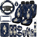 Estune 19 Pcs Car Seat Covers Full Set SUV