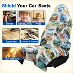 Seatendro Microfiber Car Seat Cover Towel