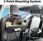 AntDiseno Car Back Seat Organizer with Cup Holder