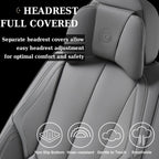 Coverado NAPPA Leather Car Seat Covers Universal Fit