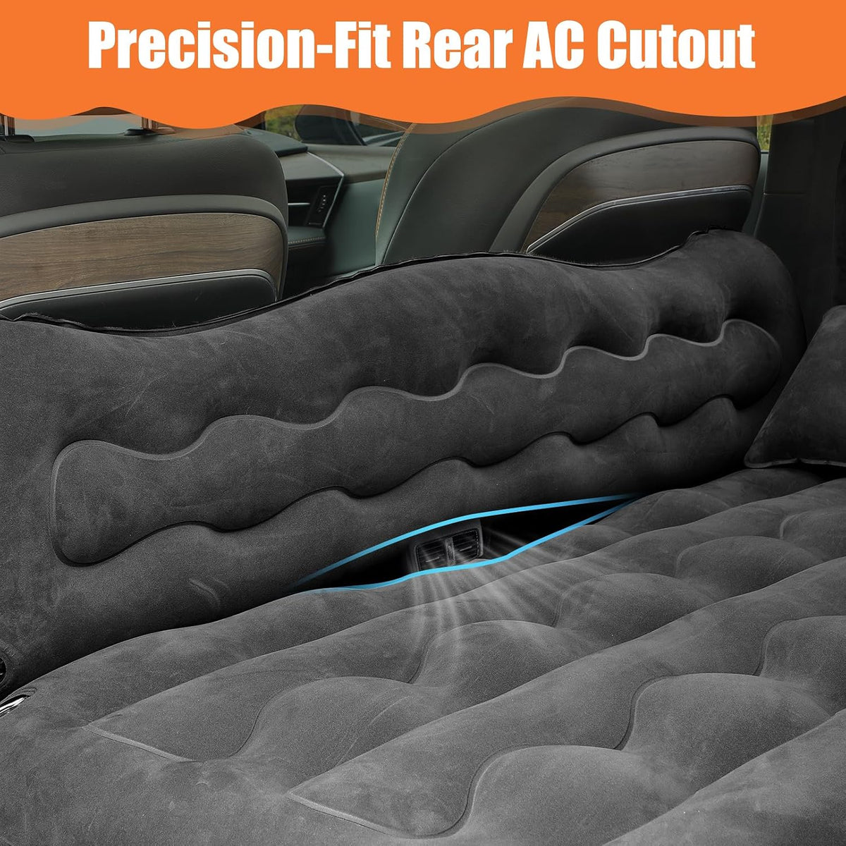 Inflatable Car Air Mattress Bed for SUV Sedan with Pump
