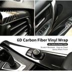 6D Gloss Carbon Fiber Vinyl Wrap Film