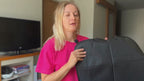 OCCKAI Car Seat Protector 600D Oxford with Storage Pockets