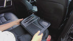 Car Back Seat Organizer with Cup Holder and Tissue Box